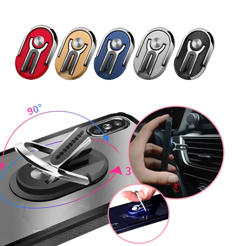Creative Oval Car Air Vent Phone Holder
