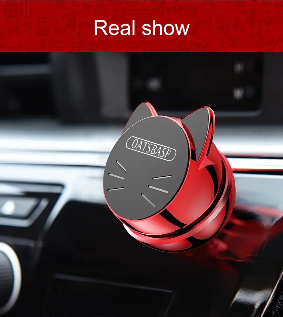 Car Phone Mount with Magnetic Base for Navigation