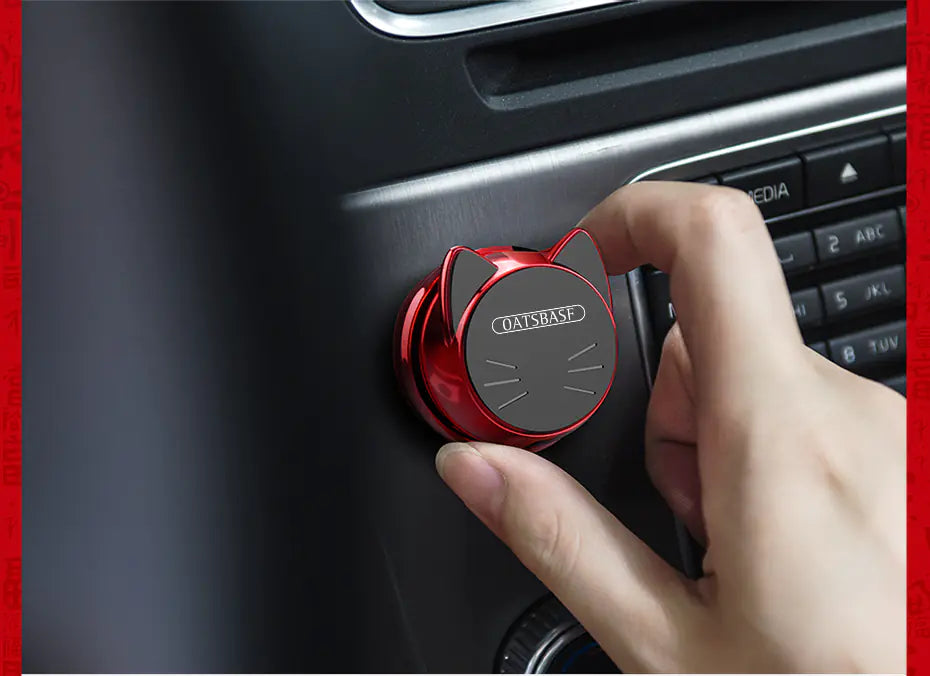 Car Phone Mount with Magnetic Base for Navigation