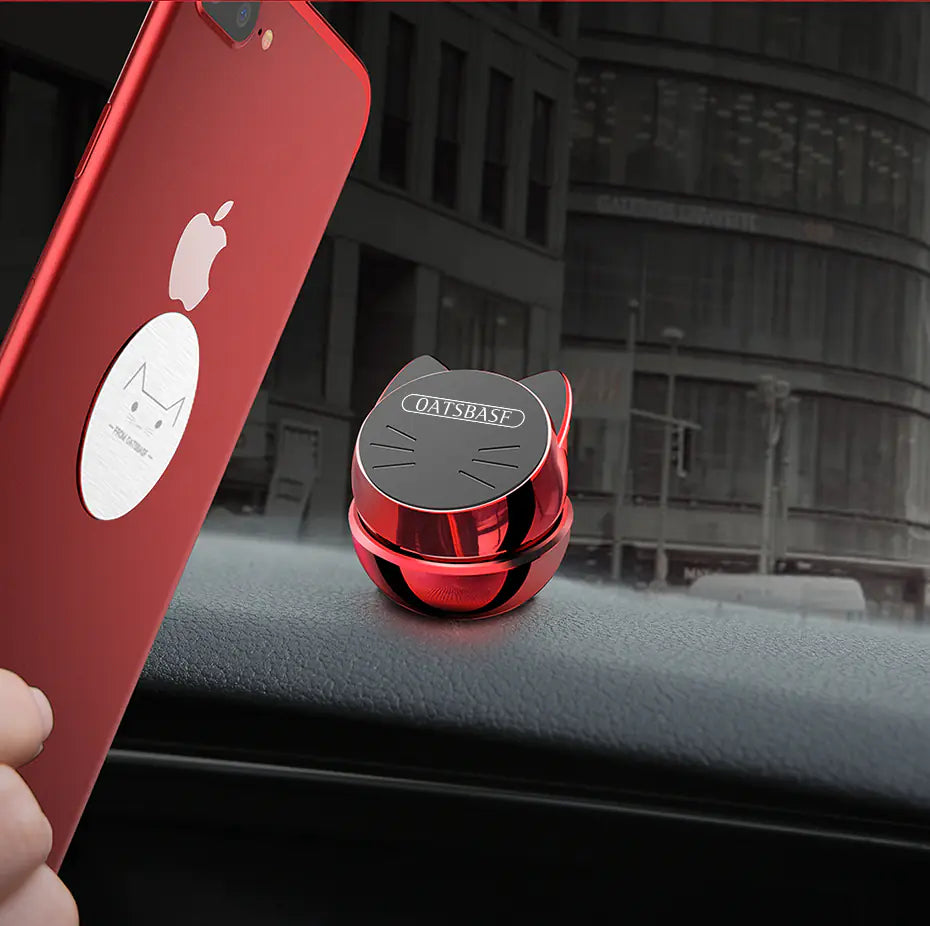 Car Phone Mount with Magnetic Base for Navigation